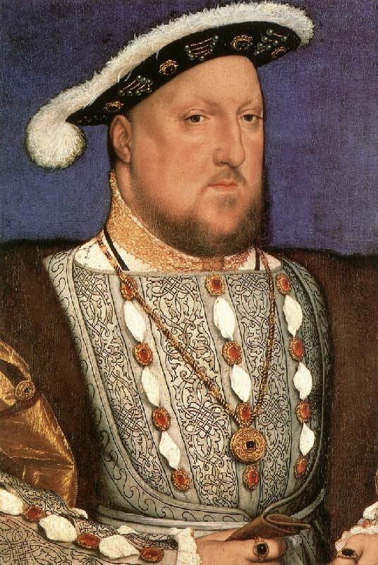 HOLBEIN, Hans the Younger Portrait of Henry VIII SG Sweden oil painting art